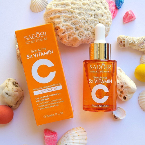 سرم ویتامین C سادور / چندمنظوره باخلوص بالای ویتامین سی Sadoer Vitamin C Serum