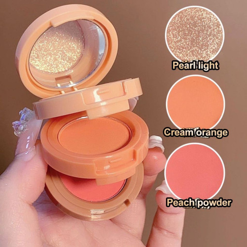 ست فانتزی رژگونه و سایه ( هایلایتر ) 3 طبقه میس لارا mi