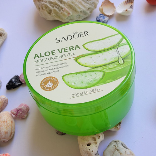 ژل آبرسان آلوورا 99% درصد با عصاره کاملا طبیعی سادور.حجم 300g SADOER