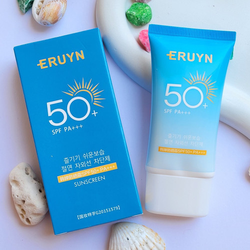 کرم ضد آفتاب بیرنگ و آبرسان از برند کره ای ERUYN حجم 50g
