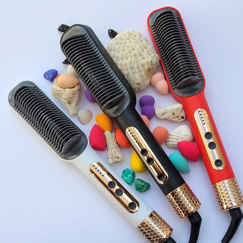 برس حرارتی صاف کننده و حالت دهنده مو سوکانی اصل hair straightene