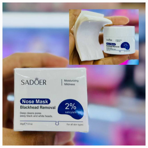 ماسک کاسه ای پاکسازی پوست و جوش های سر سیاه سادور Sado