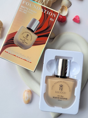 کرم پودر مات بدون چربی فول کاور بکجود.حجم30 Bakjood Oil Free Matte Finish Foundation