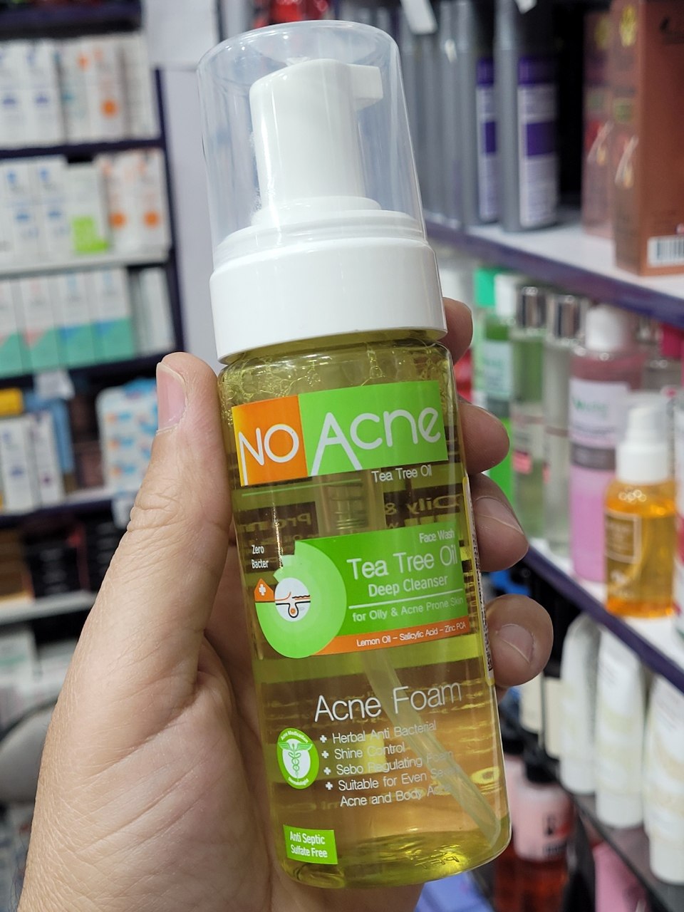 فوم شستشوی نو آکنه چای سبز.حجم150 No Acne