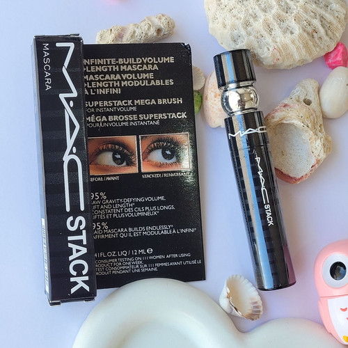 ریمل سوپرحجم دهنده ضدآب مک Mac black stack mascara