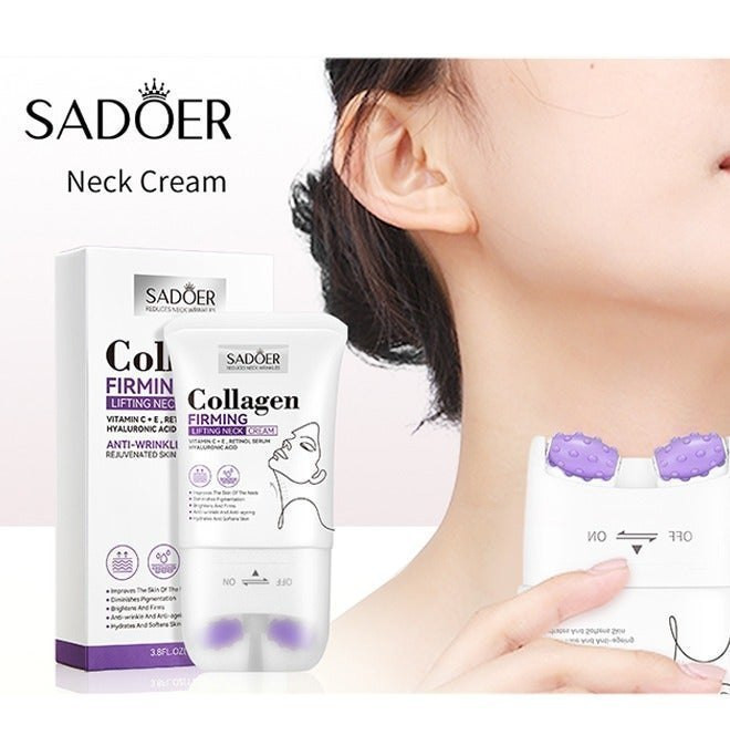 کرم لیفت و سفتکننده گردن ماساژور کلاژن .حجم110g Sadoer